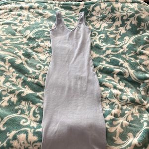 Blue tight fit dress